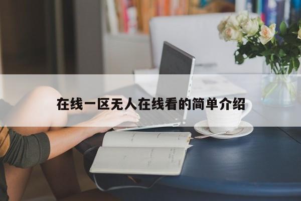 在线一区无人在线看的简单介绍